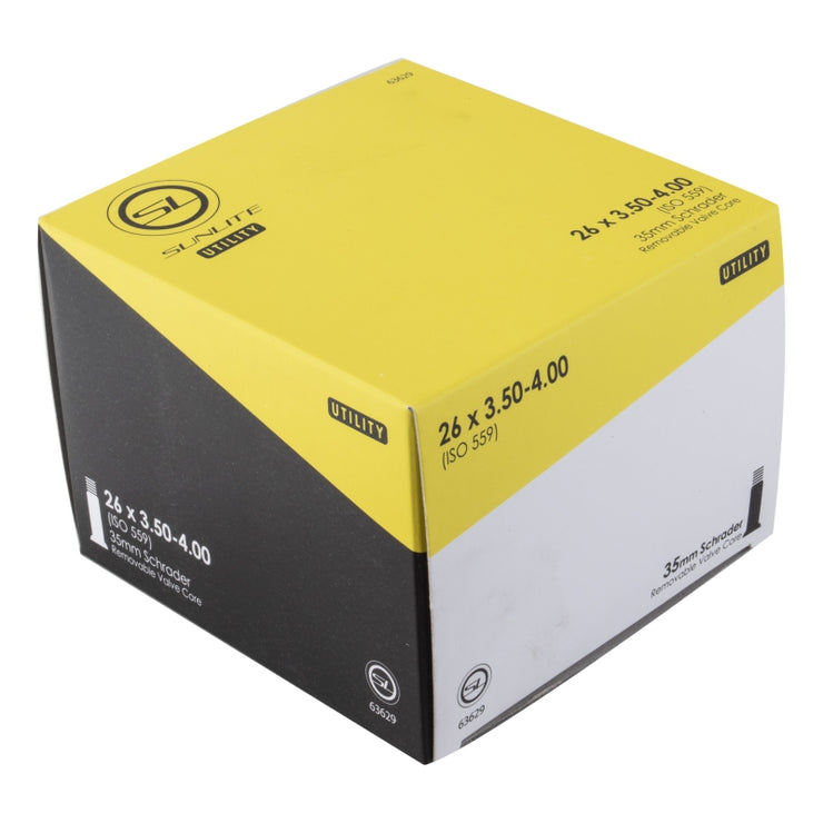 TUBE SUNLT UTILIT 26x3.50-4.00 SV35 FFW106mm